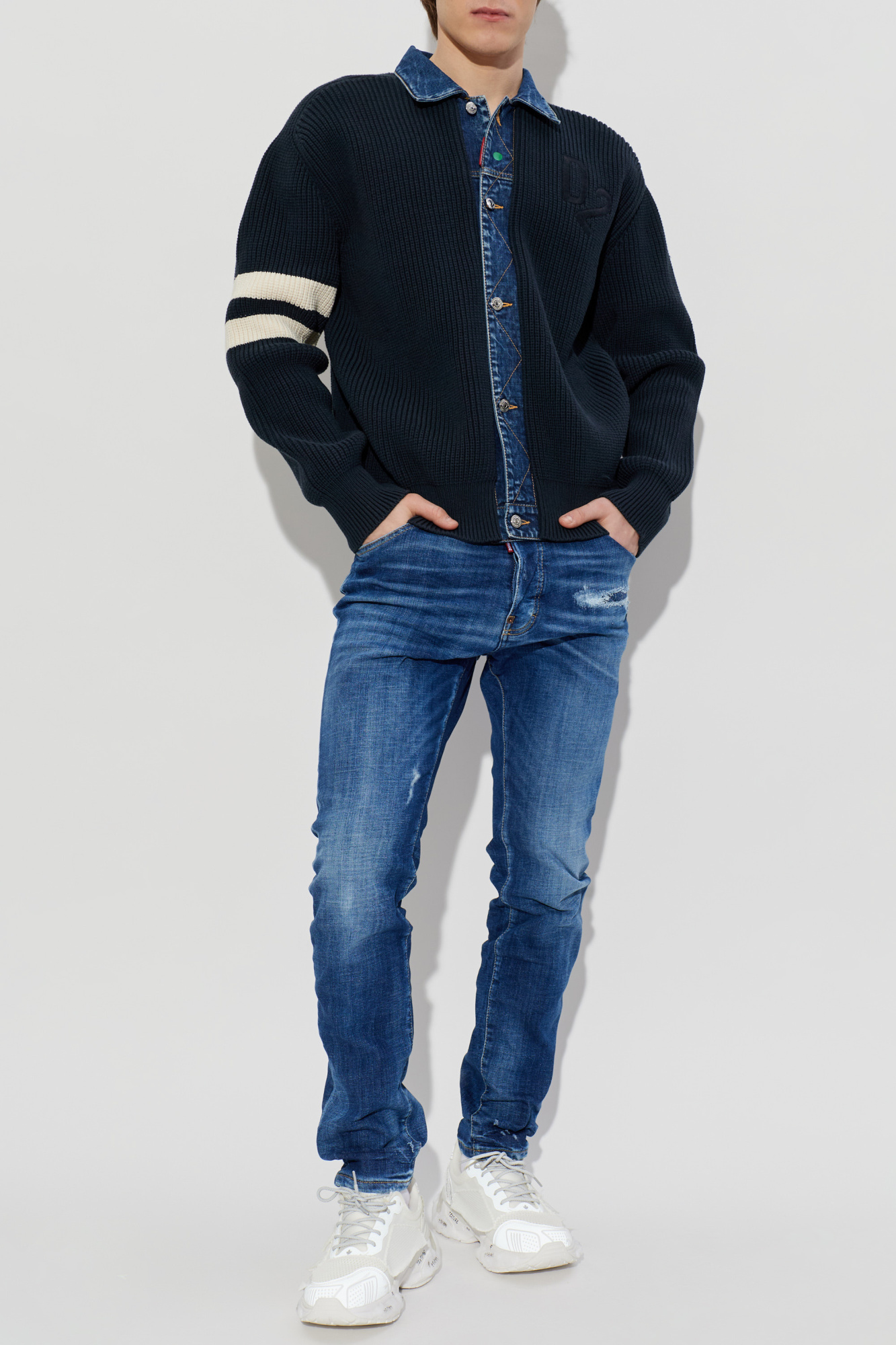 美品☆DSQUARED2☆ニットダッフル サイズM DSQUARED2（ディー